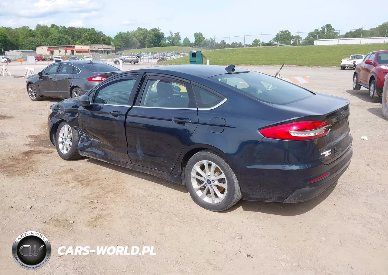 2020 Ford Fusion Se VIN:3FA6P0HDXLR160362 - 3