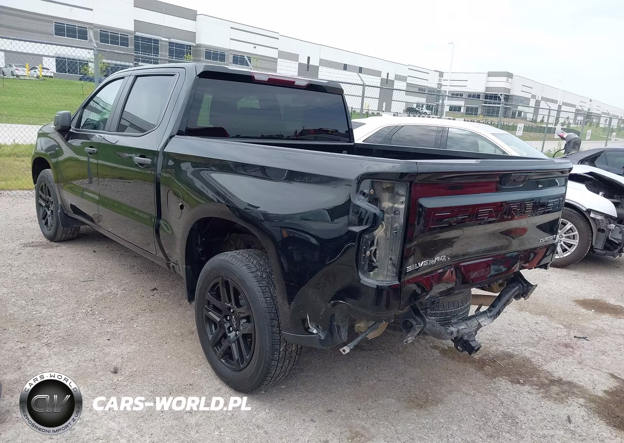 2022 Chevrolet Silverado 1500 2Wd Short Bed Custom VIN:3GCPABEK4NG581474 - 3