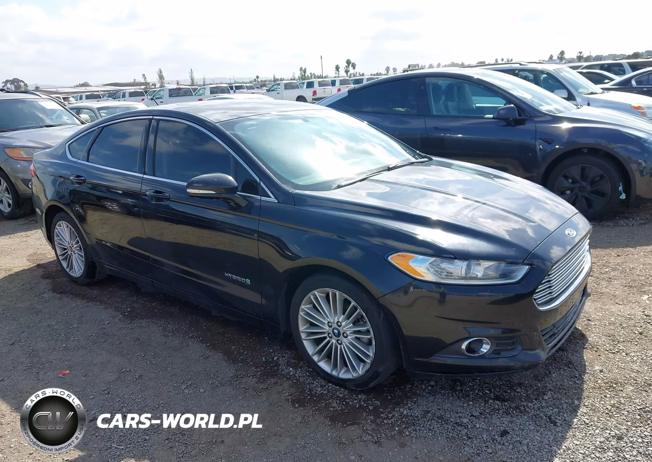 2014 Ford Fusion Se Hybrid