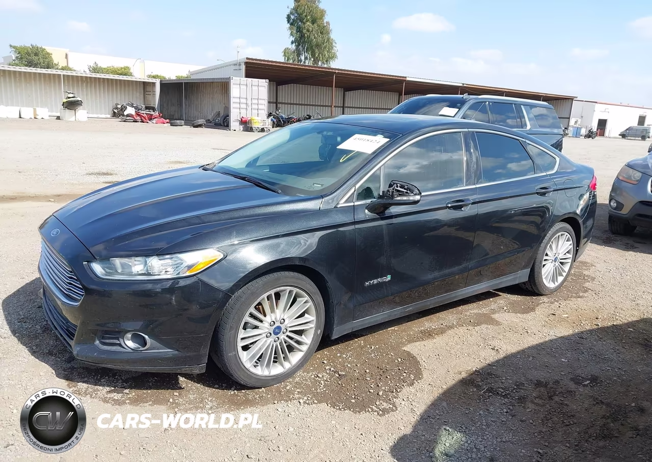 2014 Ford Fusion Se Hybrid VIN:3FA6P0LU5ER393253 - 2