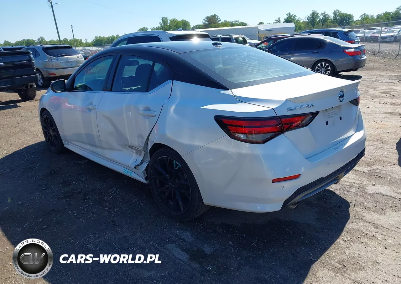 2021 Nissan Sentra Sr Xtronic Cvt VIN:3N1AB8DVXMY264201 - 3