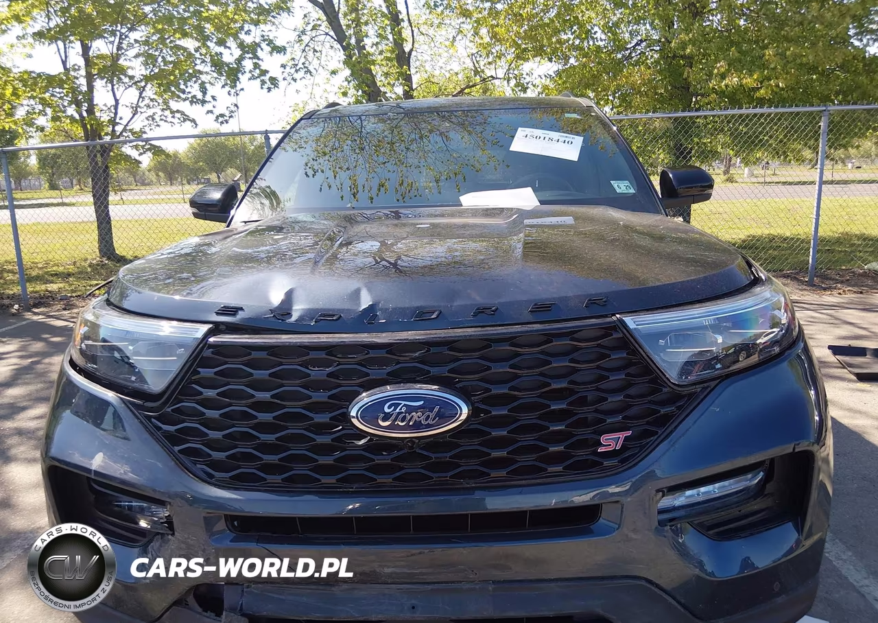 2024 Ford Explorer St VIN:1FM5K8GC1RGA19543 - 12