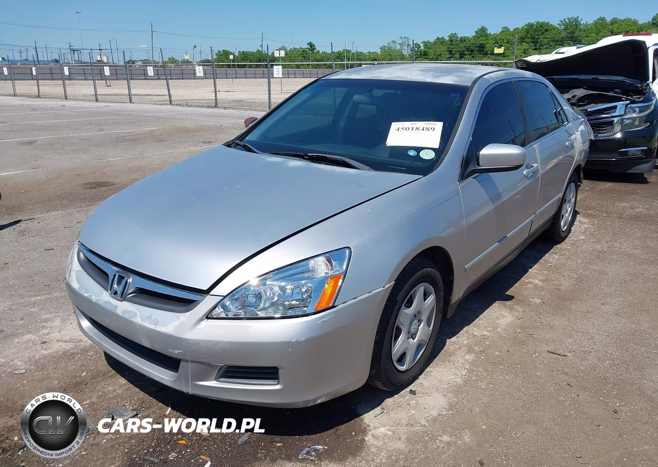 2007 Honda Accord 2.4 Lx VIN:1HGCM56487A074734 - 2