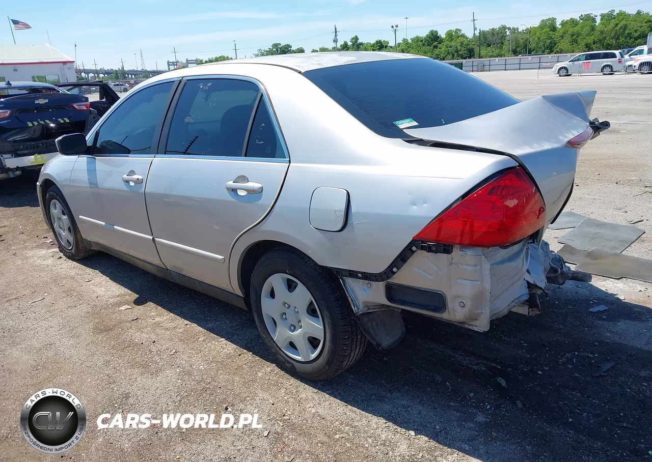2007 Honda Accord 2.4 Lx VIN:1HGCM56487A074734 - 3