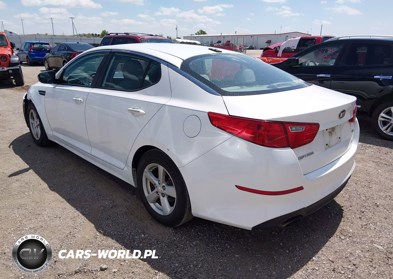2015 Kia Optima Lx VIN:KNAGM4A70F5647934 - 3