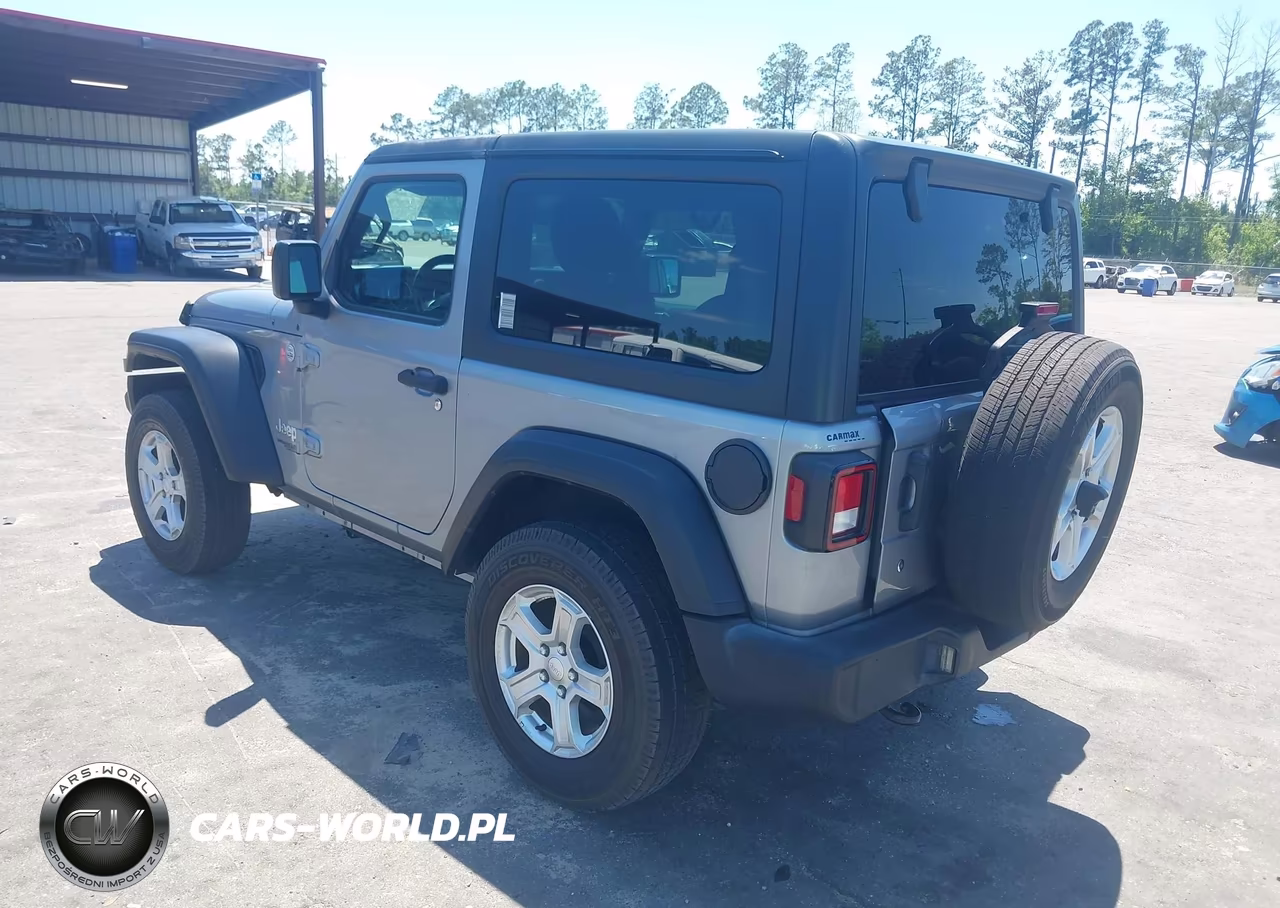 2020 Jeep Wrangler Sport S 4X4 VIN:1C4GJXAG1LW180736 - 3