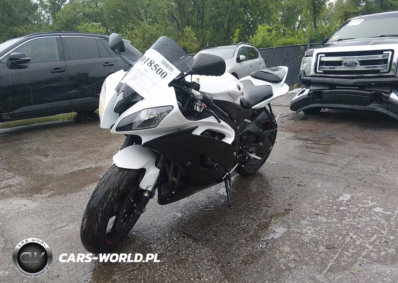 2012 Yamaha Yzfr6 VIN:JYARJ16E9CA027642 - 2