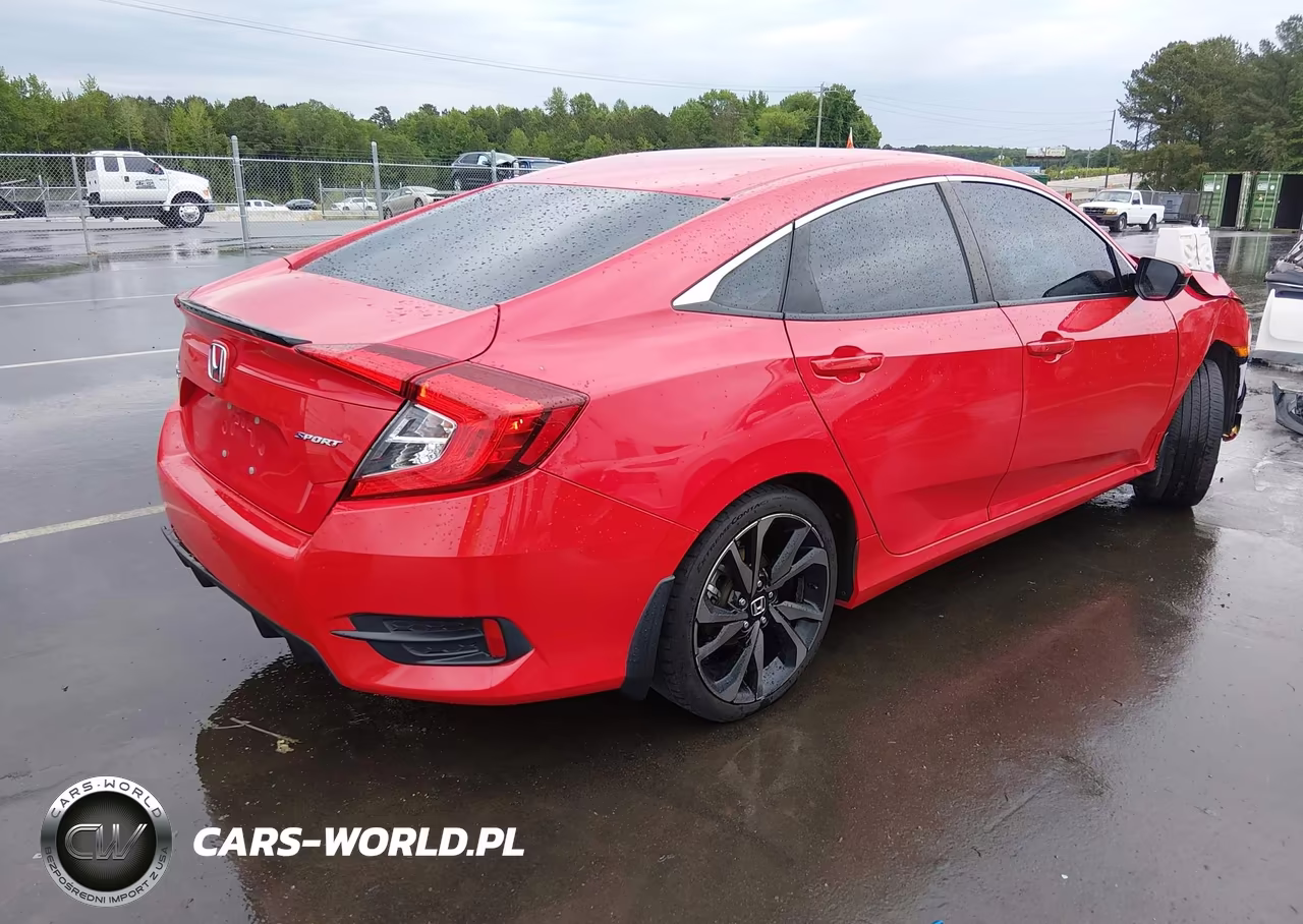 2020 Honda Civic Sport VIN:2HGFC2F82LH582758 - 4