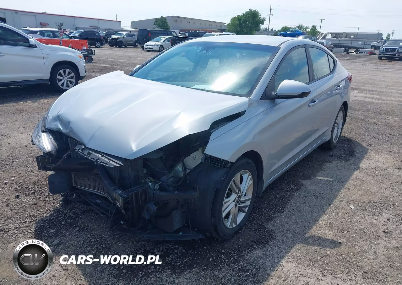 2020 Hyundai Elantra Sel VIN:KMHD84LF8LU929377 - 2