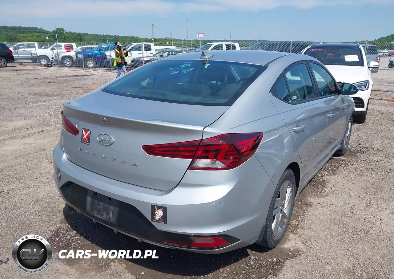 2020 Hyundai Elantra Sel VIN:KMHD84LF8LU929377 - 4