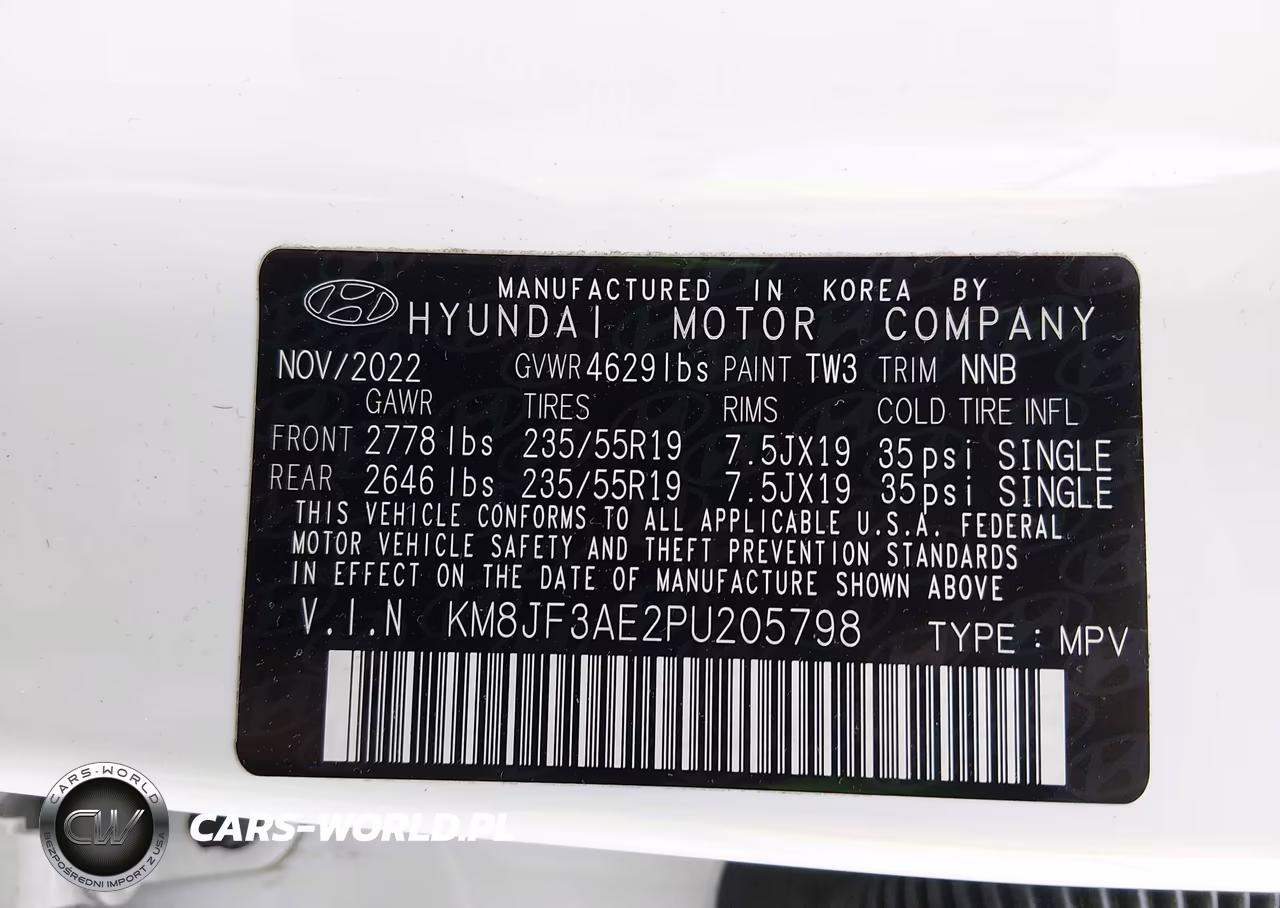 2023 Hyundai Tucson N Line VIN:KM8JF3AE2PU205798 - 9
