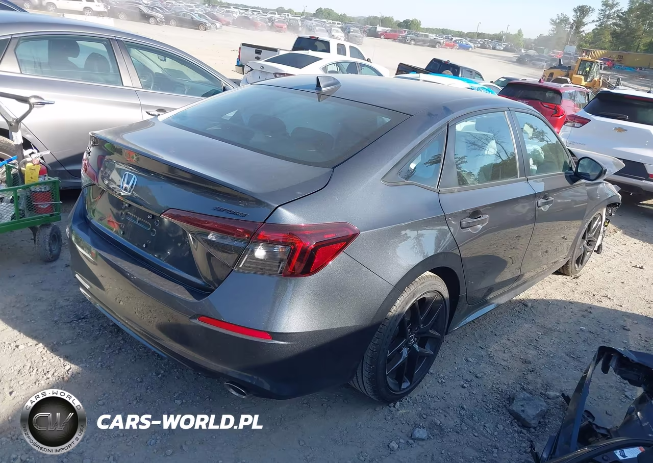 2026 Honda Civic Sport VIN:2HGFE2F50TH560158 - 4