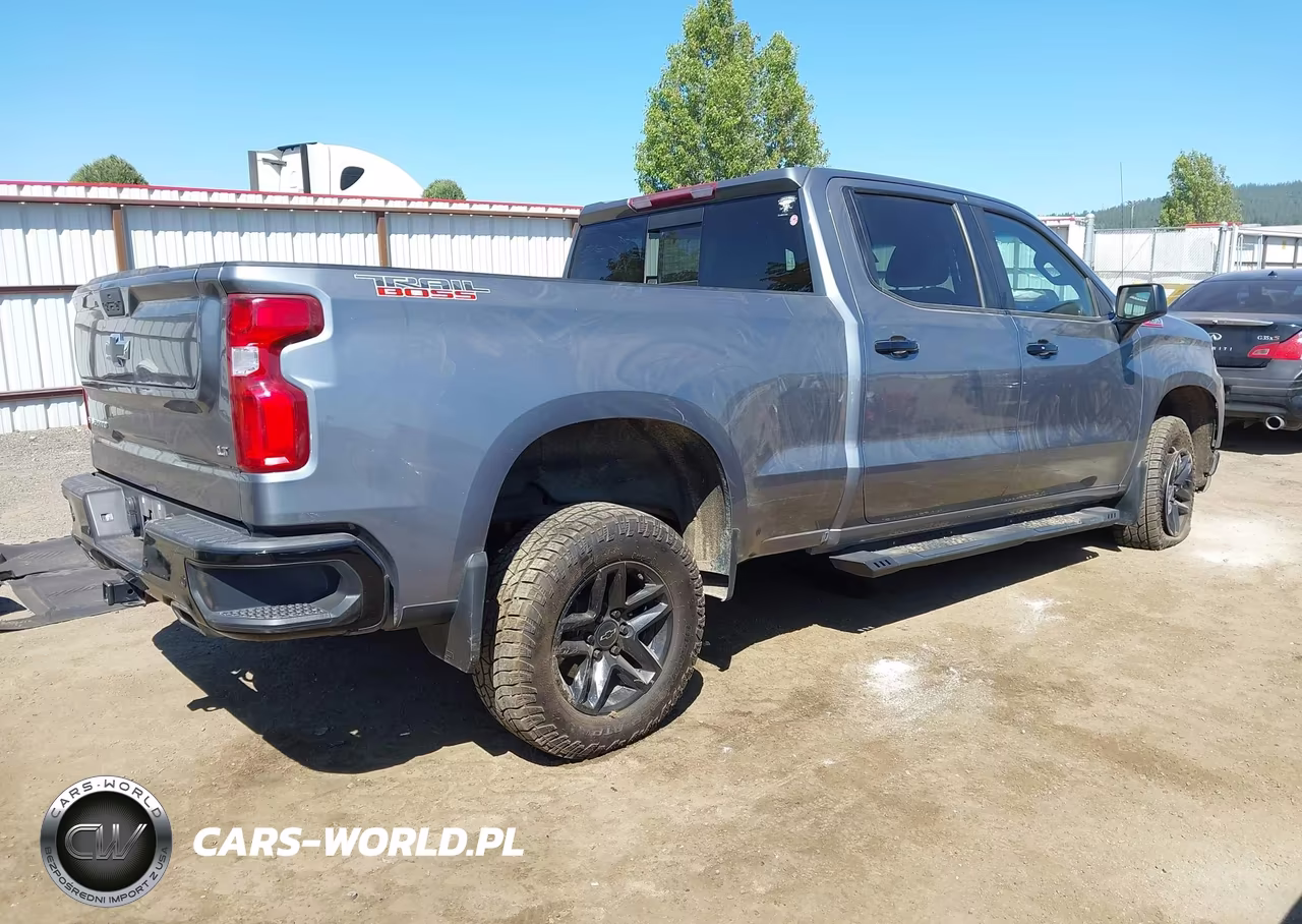 2021 Chevrolet Silverado 1500 4Wd Standard Bed Lt Trail Boss VIN:3GCPYFED6MG345668 - 4