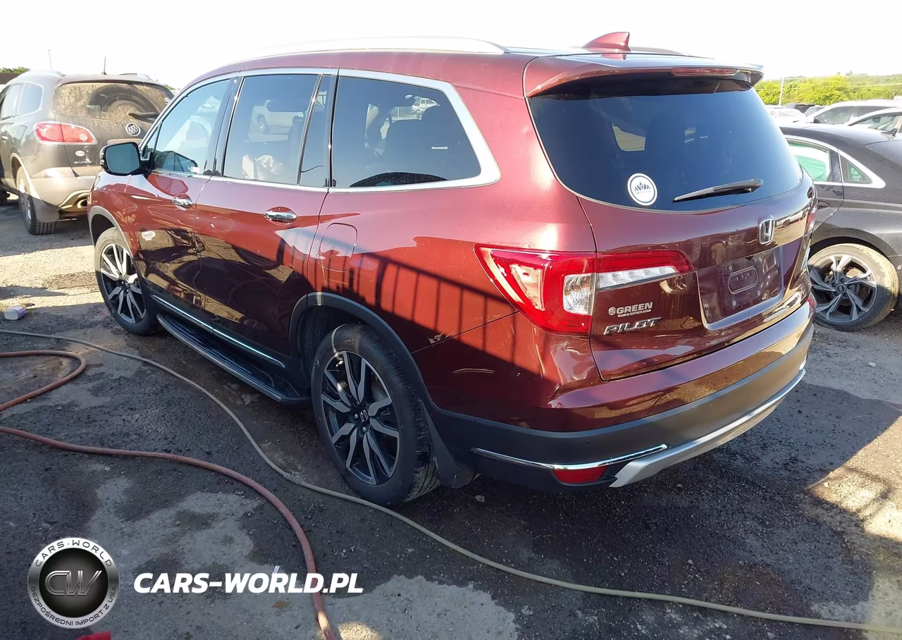 2019 Honda Pilot Elite VIN:5FNYF6H06KB092857 - 3