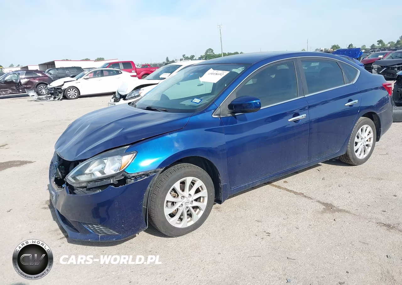 2019 Nissan Sentra Sv VIN:3N1AB7AP0KY256959 - 2