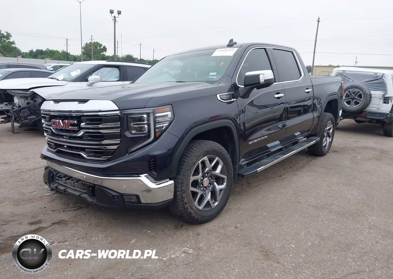 2024 GMC Sierra 1500 4Wd Short Box Slt VIN:3GTUUDED0RG129549 - 2