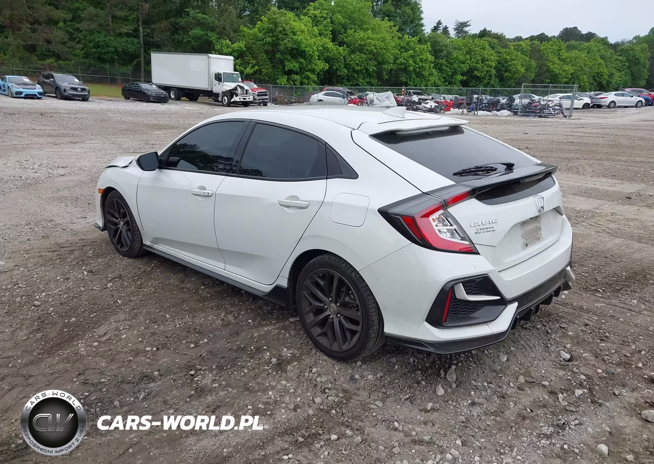2021 Honda Civic Sport VIN:SHHFK7H49MU222255 - 3