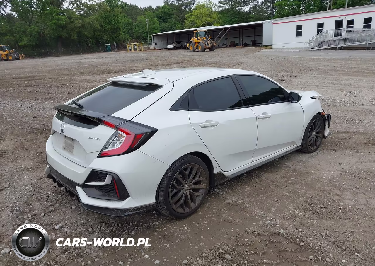 2021 Honda Civic Sport VIN:SHHFK7H49MU222255 - 4