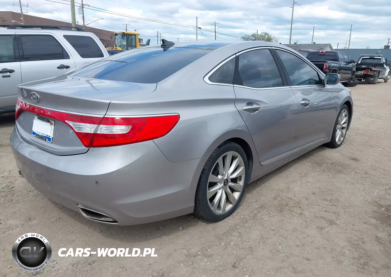2013 Hyundai Azera VIN:KMHFH4JG6DA329447 - 4