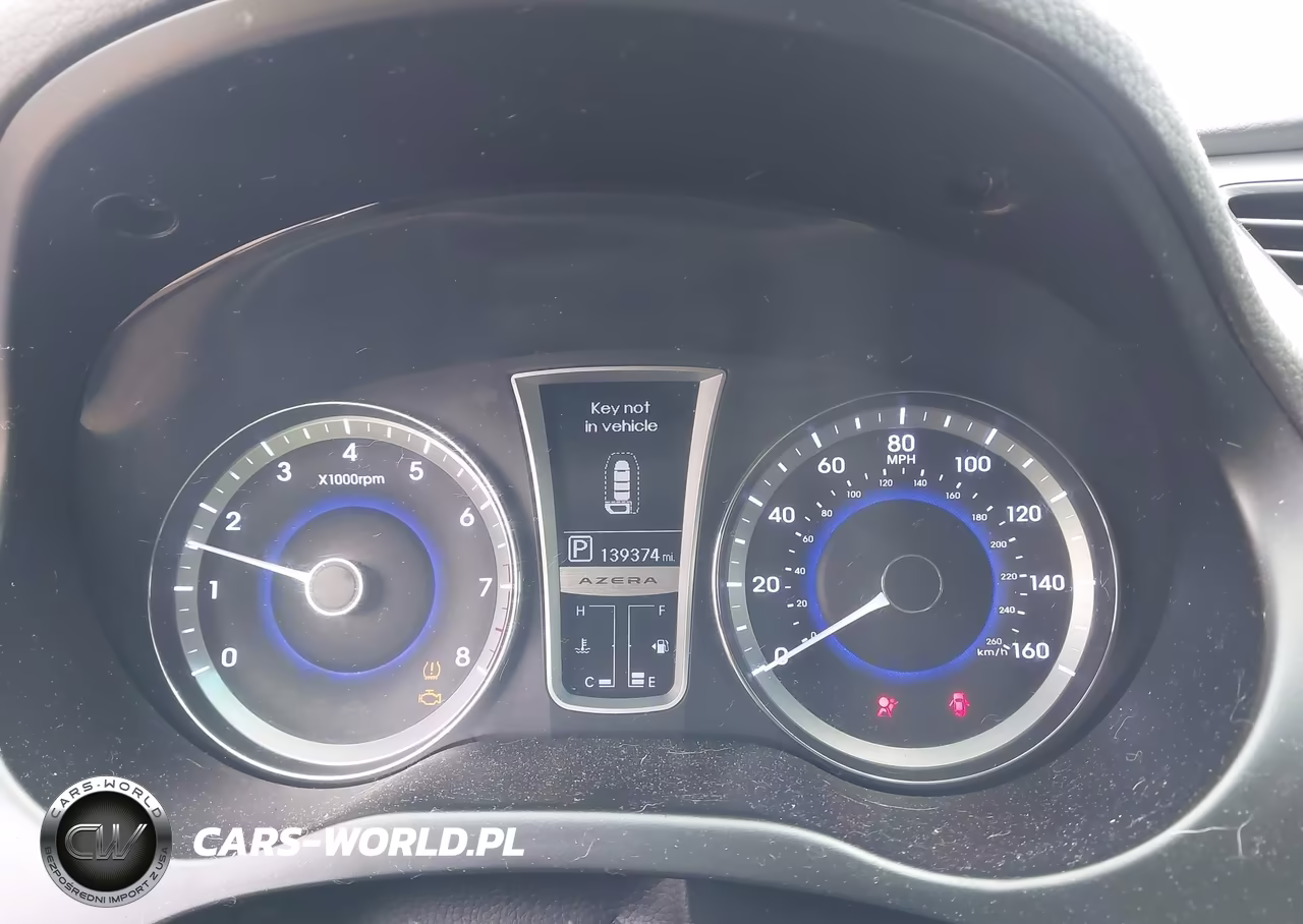 2013 Hyundai Azera VIN:KMHFH4JG6DA329447 - 7