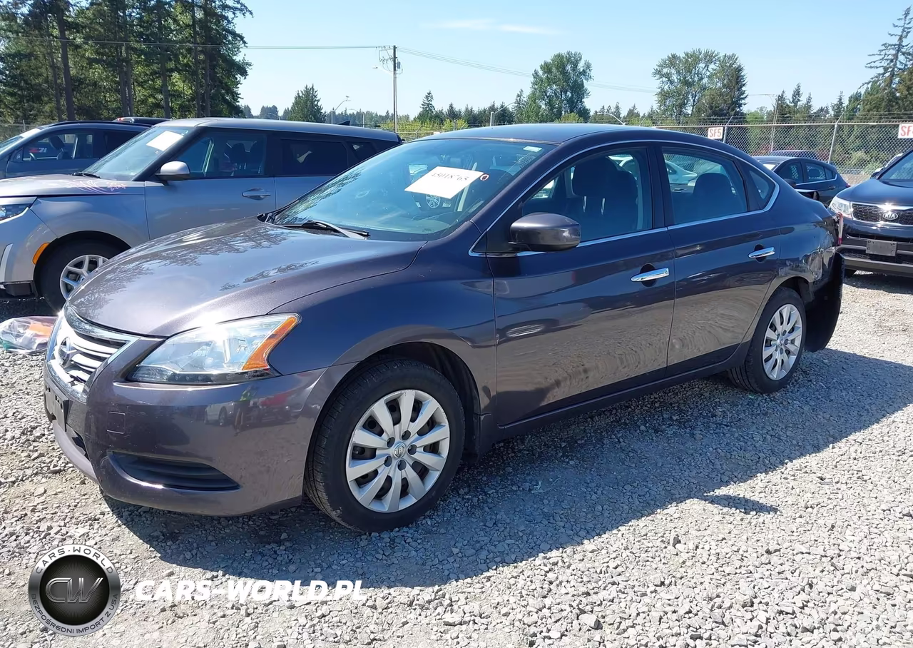2014 Nissan Sentra S VIN:3N1AB7AP3EL688074 - 2