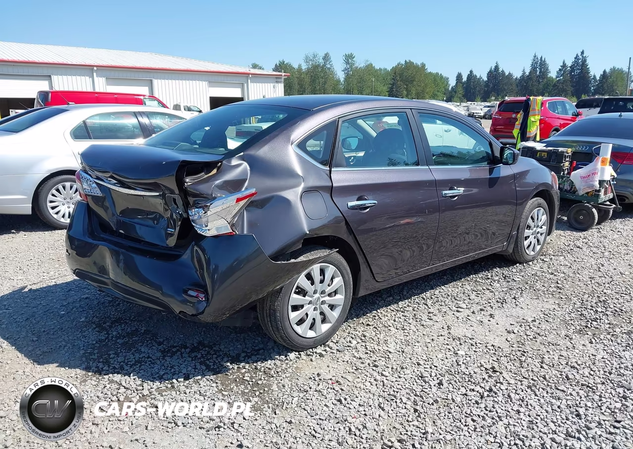 2014 Nissan Sentra S VIN:3N1AB7AP3EL688074 - 4