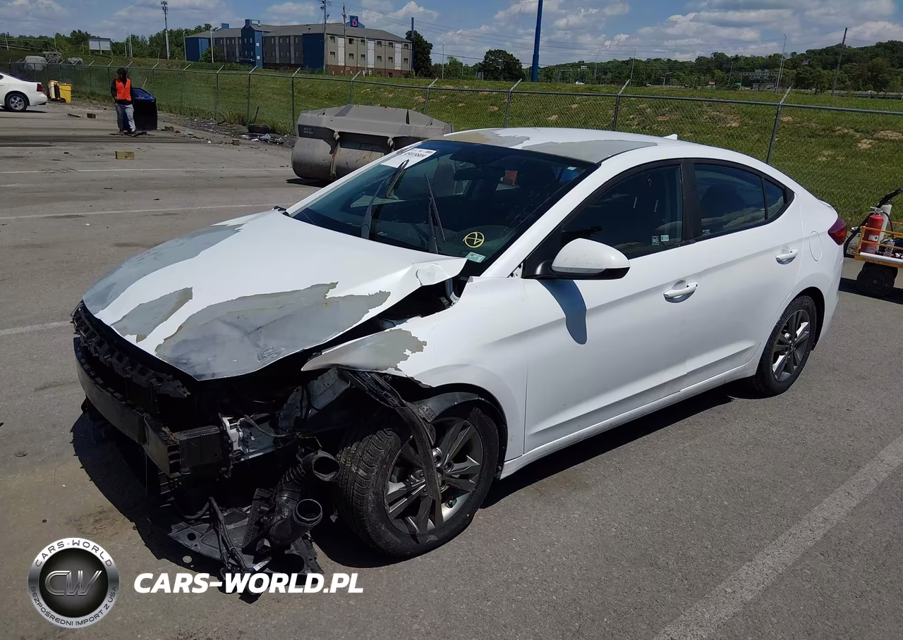 2018 Hyundai Elantra Sel VIN:5NPD84LF5JH327189 - 2