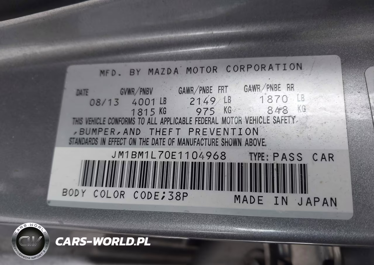 2014 Mazda Mazda3 I Touring VIN:JM1BM1L70E1104968 - 9