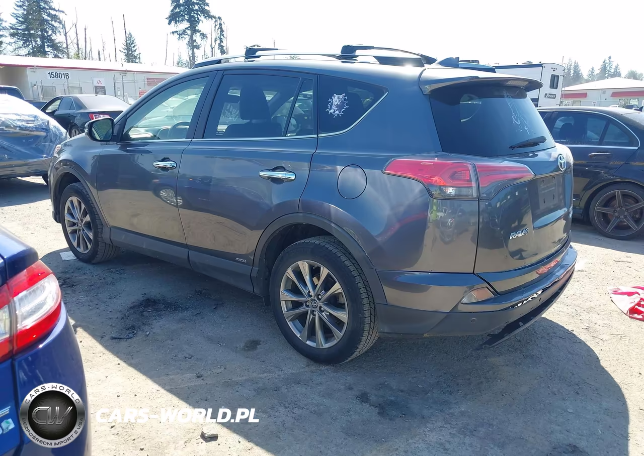 2017 Toyota Rav4 Hybrid Limited VIN:JTMDJREV6HD141103 - 3