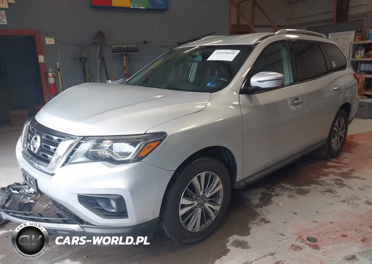 2019 Nissan Pathfinder Sv VIN:5N1DR2MN2KC630852 - 2