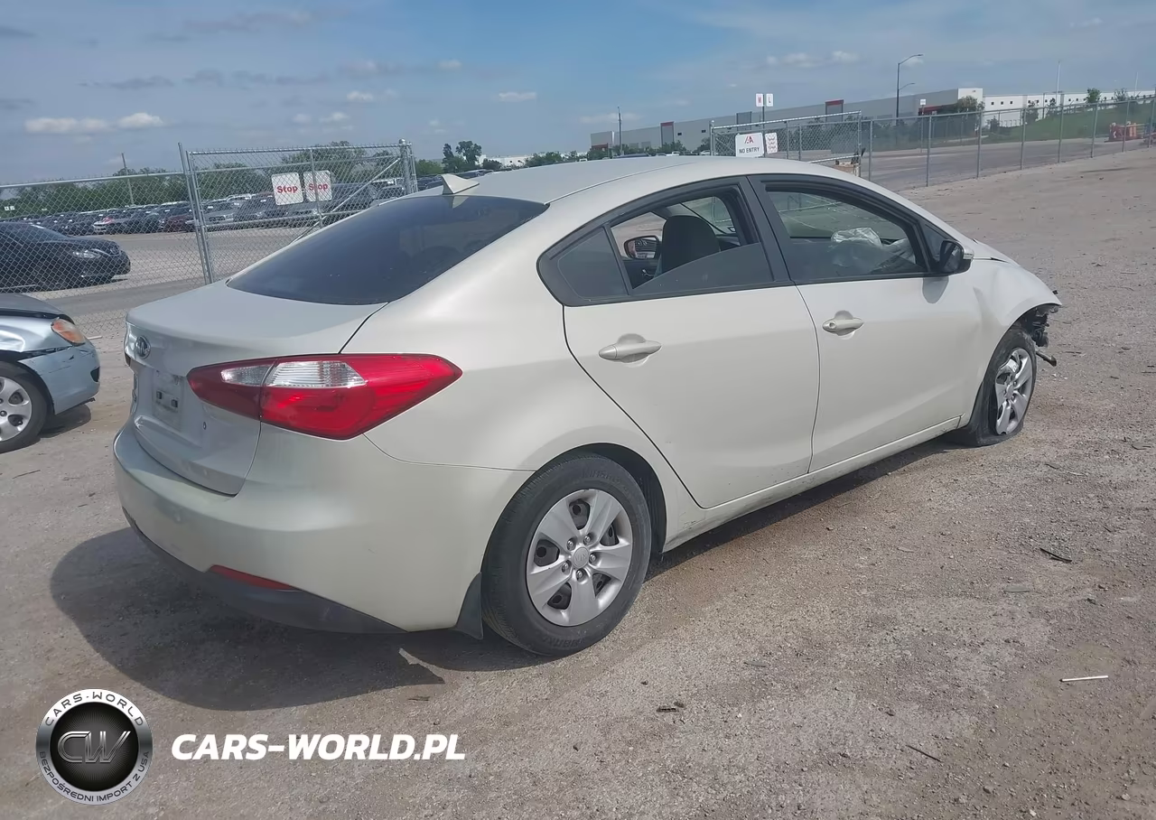 2014 Kia Forte Lx VIN:KNAFK4A64E5141532 - 4