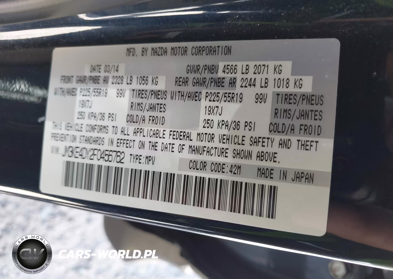 2015 Mazda Cx-5 Grand Touring VIN:JM3KE4DY2F0456762 - 9