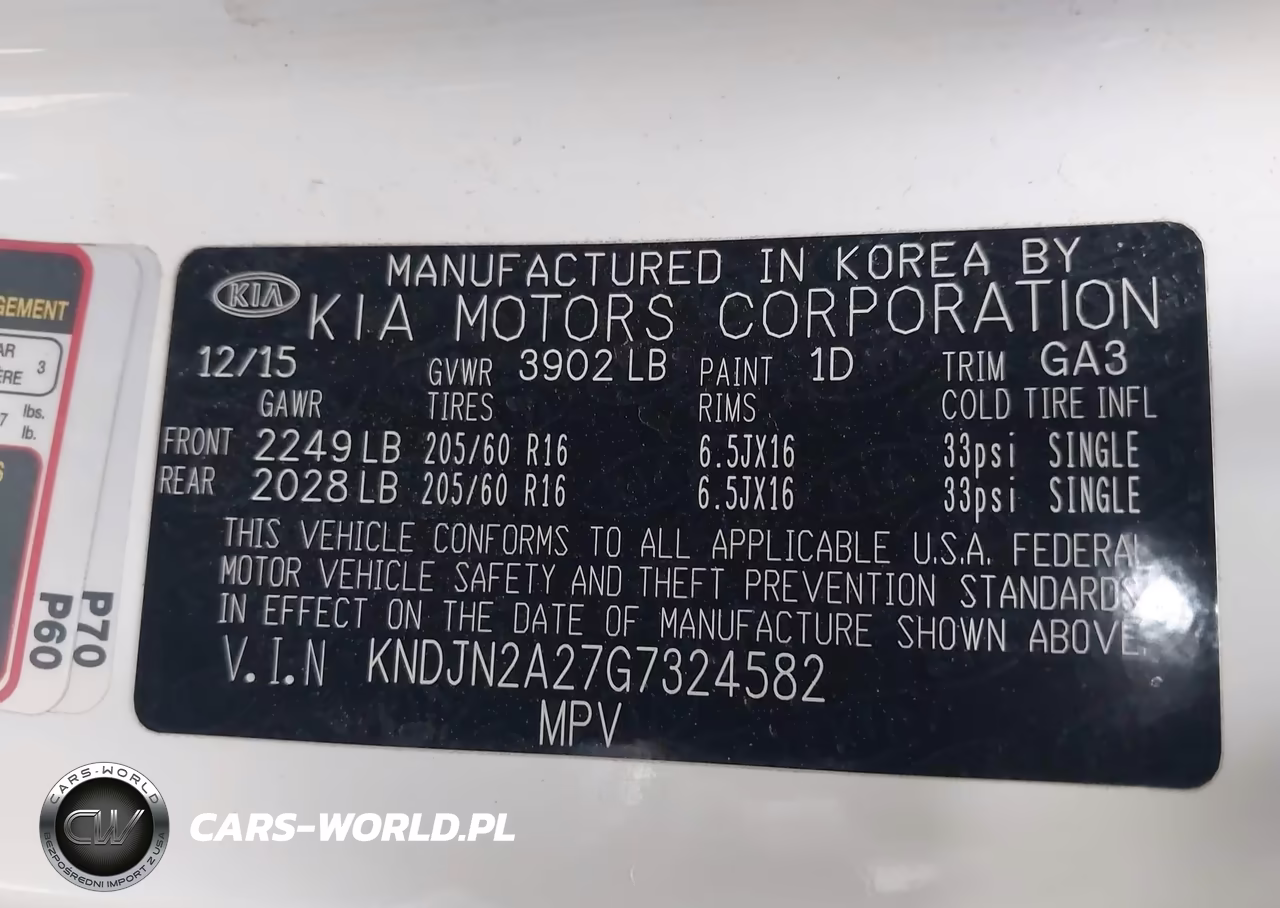 2016 Kia Soul VIN:KNDJN2A27G7324582 - 9