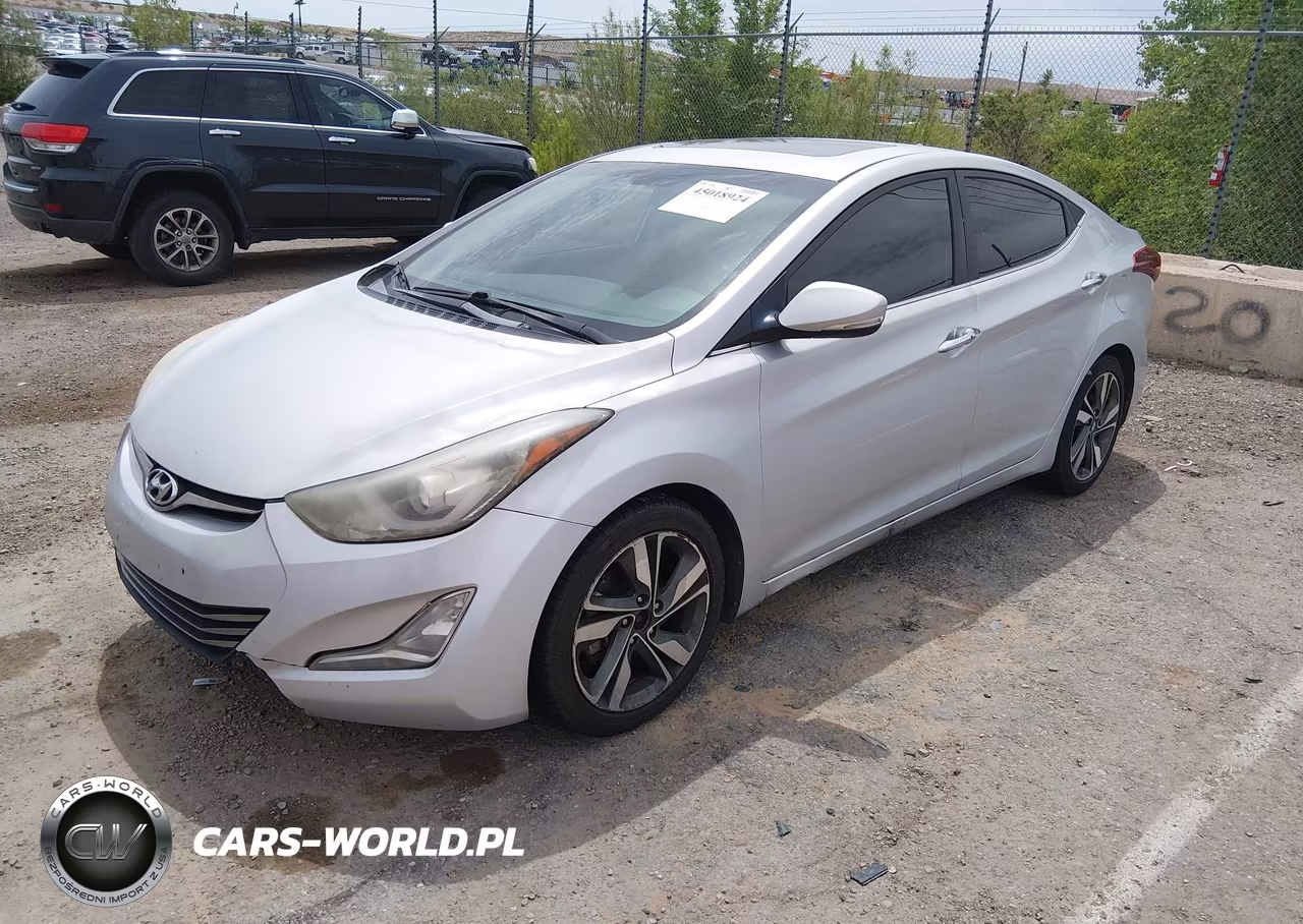 2015 Hyundai Elantra Limited VIN:KMHDH4AE2FU261834 - 2