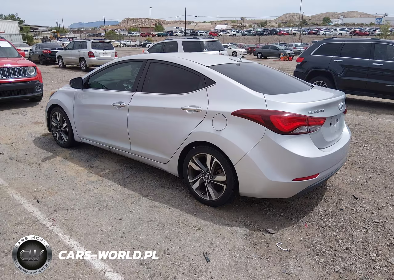 2015 Hyundai Elantra Limited VIN:KMHDH4AE2FU261834 - 3
