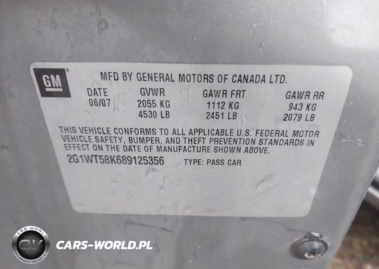 2008 Chevrolet Impala Lt VIN:2G1WT58K689125356 - 9
