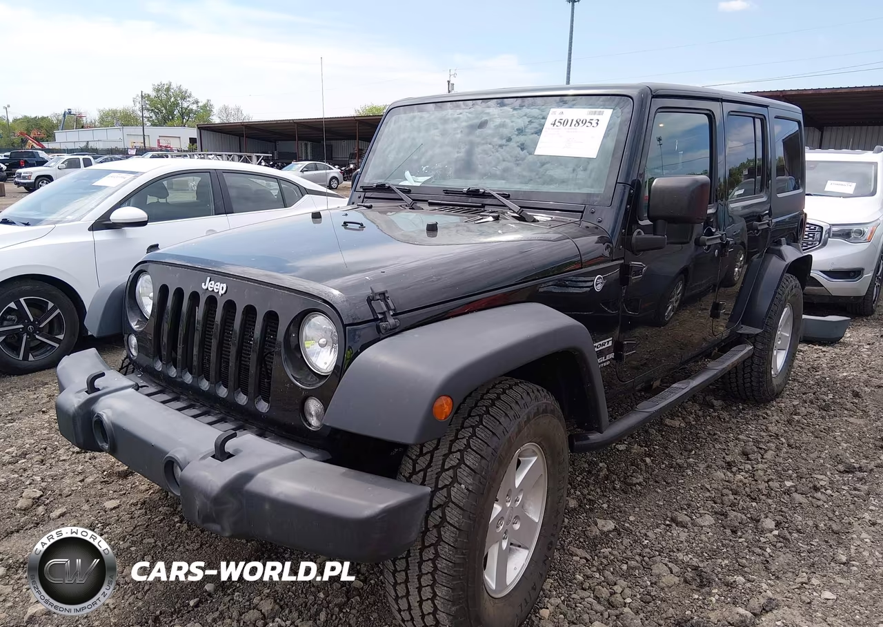 2017 Jeep Wrangler Unlimited Sport 4X4 VIN:1C4BJWDG5HL527865 - 2