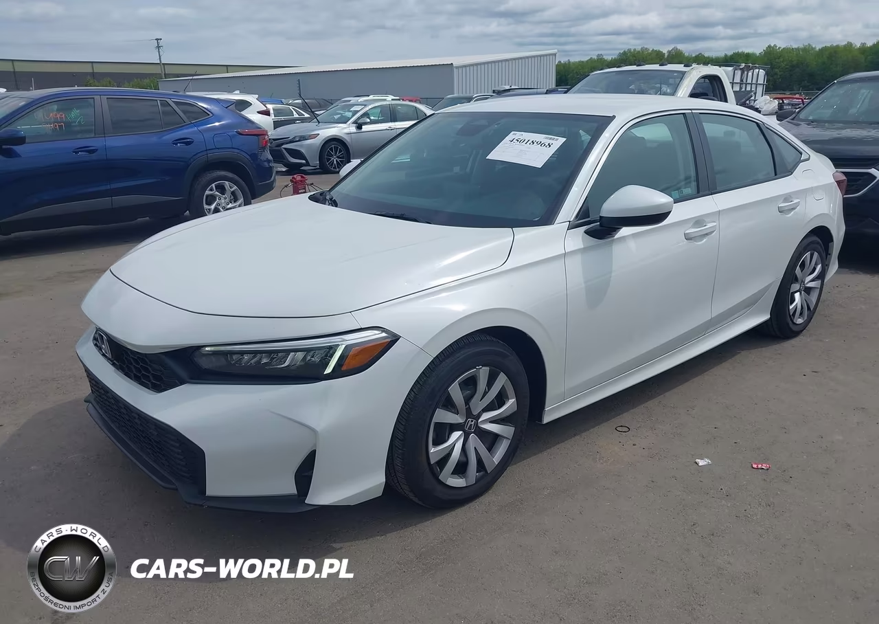 2025 Honda Civic Lx VIN:2HGFE2F20SH599854 - 2