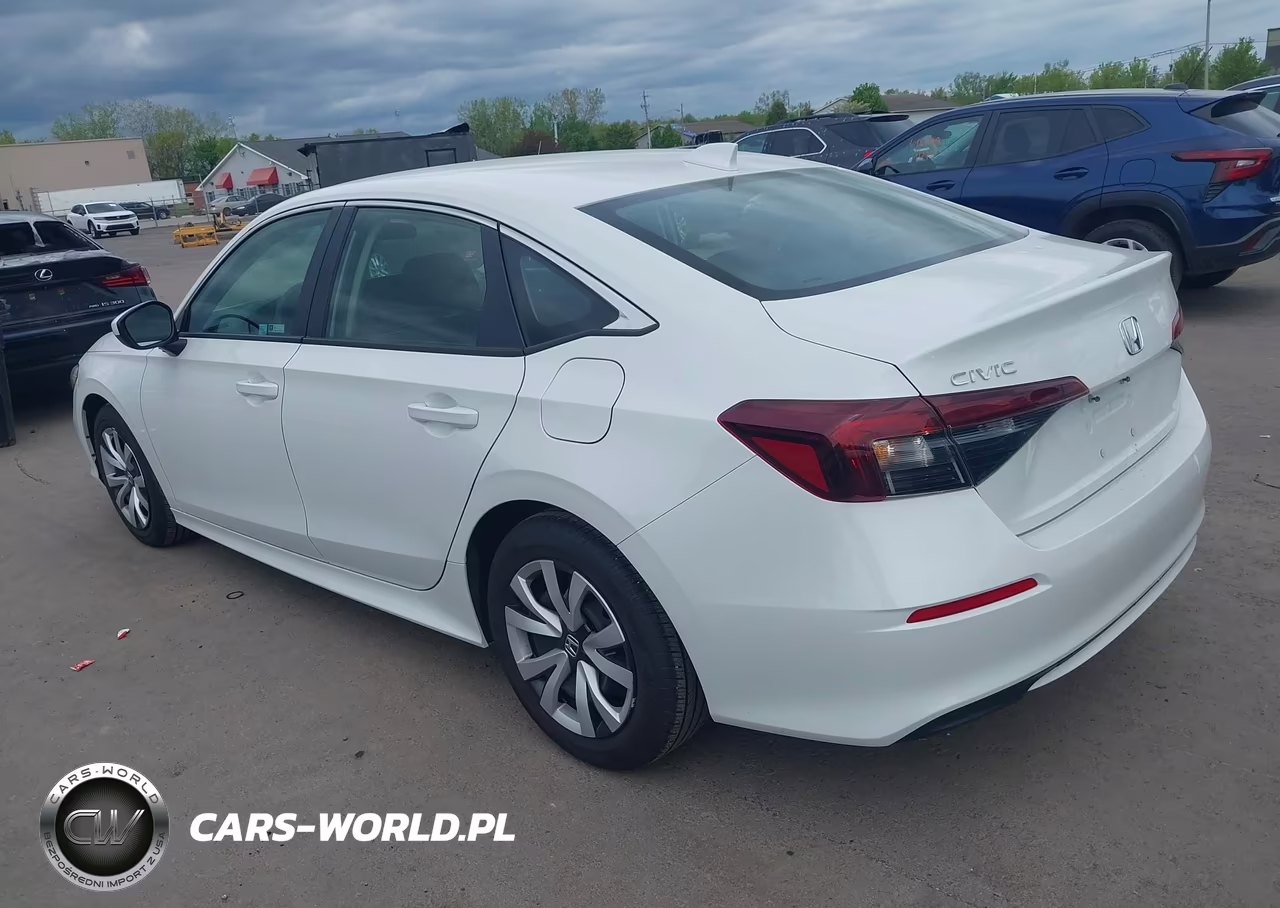 2025 Honda Civic Lx VIN:2HGFE2F20SH599854 - 3