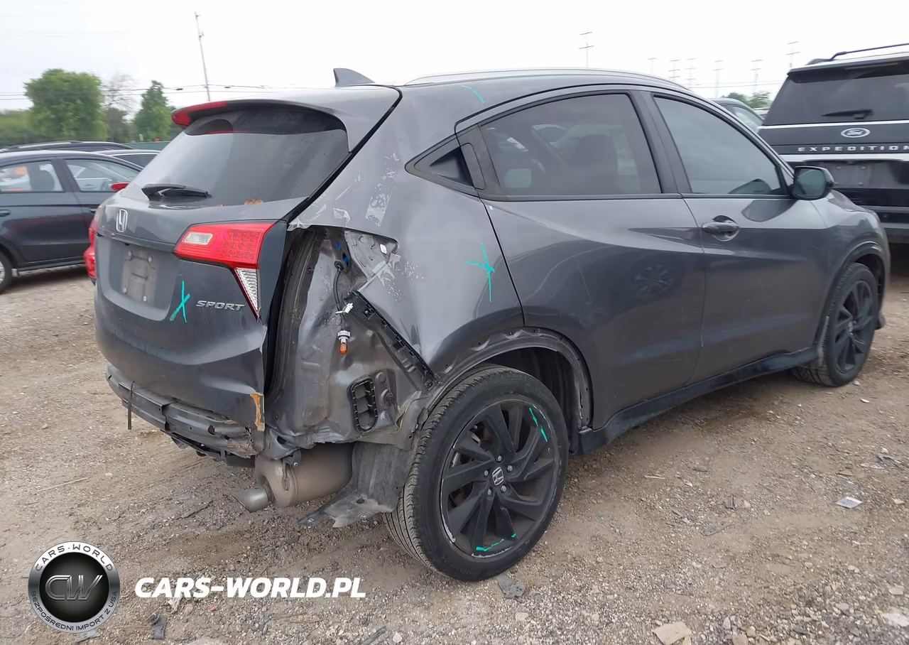 2022 Honda Hr-V 2Wd Sport VIN:3CZRU5H19NM737329 - 4