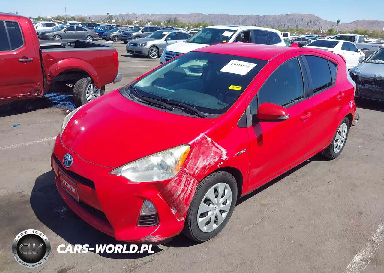2012 Toyota Prius C Two VIN:JTDKDTB30C1526827 - 2