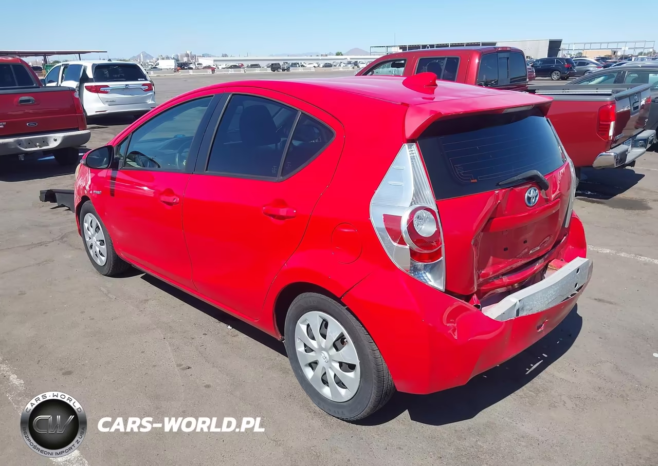 2012 Toyota Prius C Two VIN:JTDKDTB30C1526827 - 3