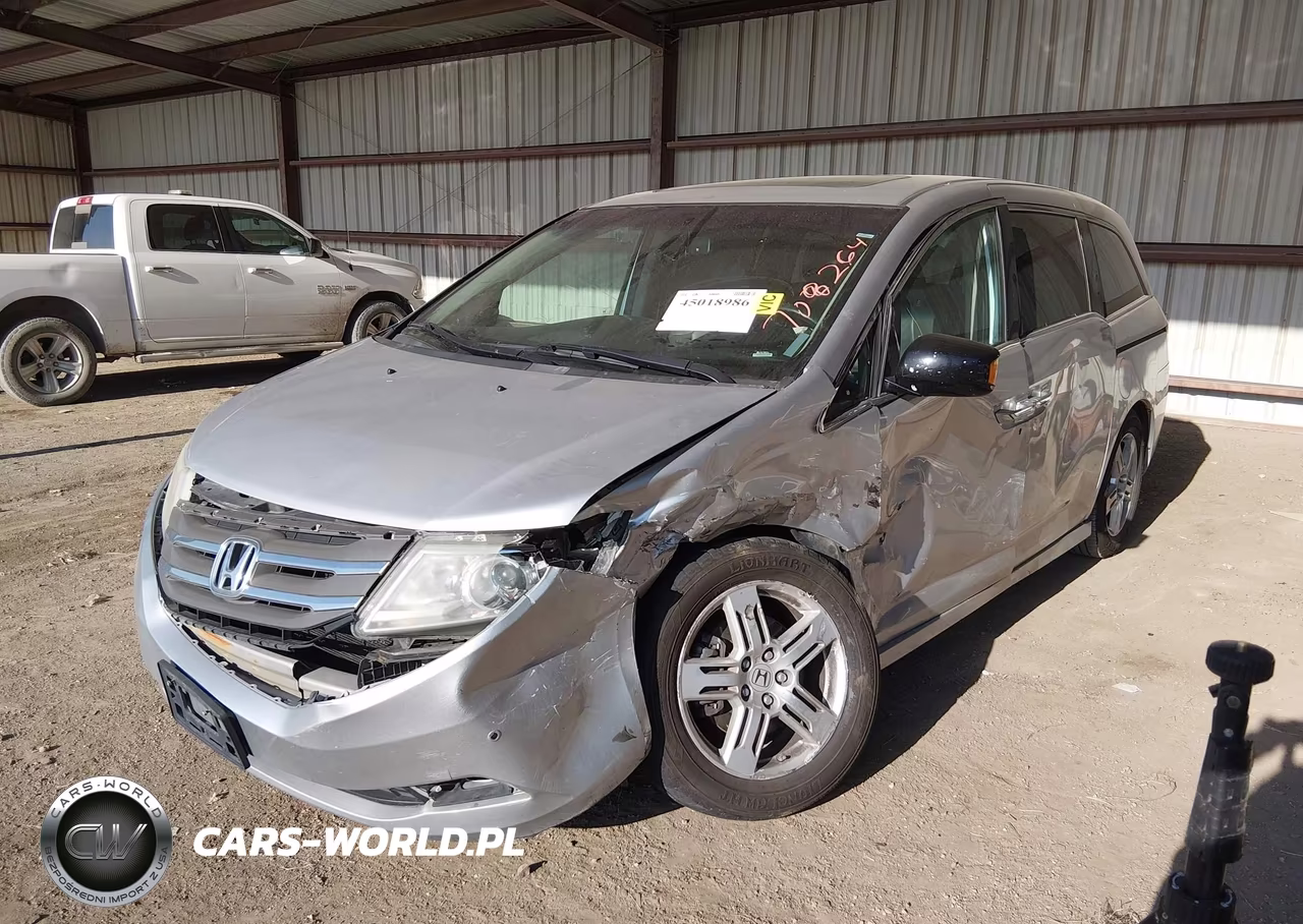 2012 Honda Odyssey Touring-Touring Elite VIN:5FNRL5H96CB092087 - 2