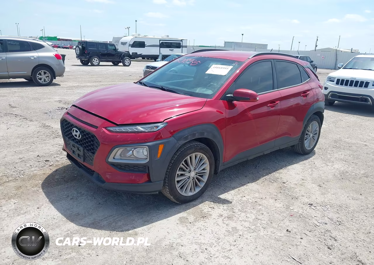 2021 Hyundai Kona Sel VIN:KM8K22AAXMU640328 - 2