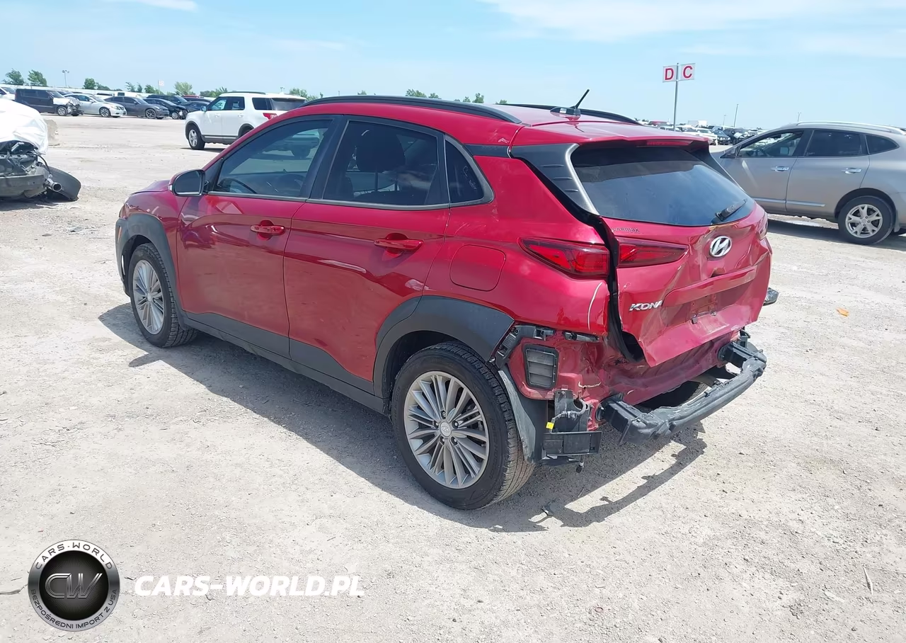 2021 Hyundai Kona Sel VIN:KM8K22AAXMU640328 - 3