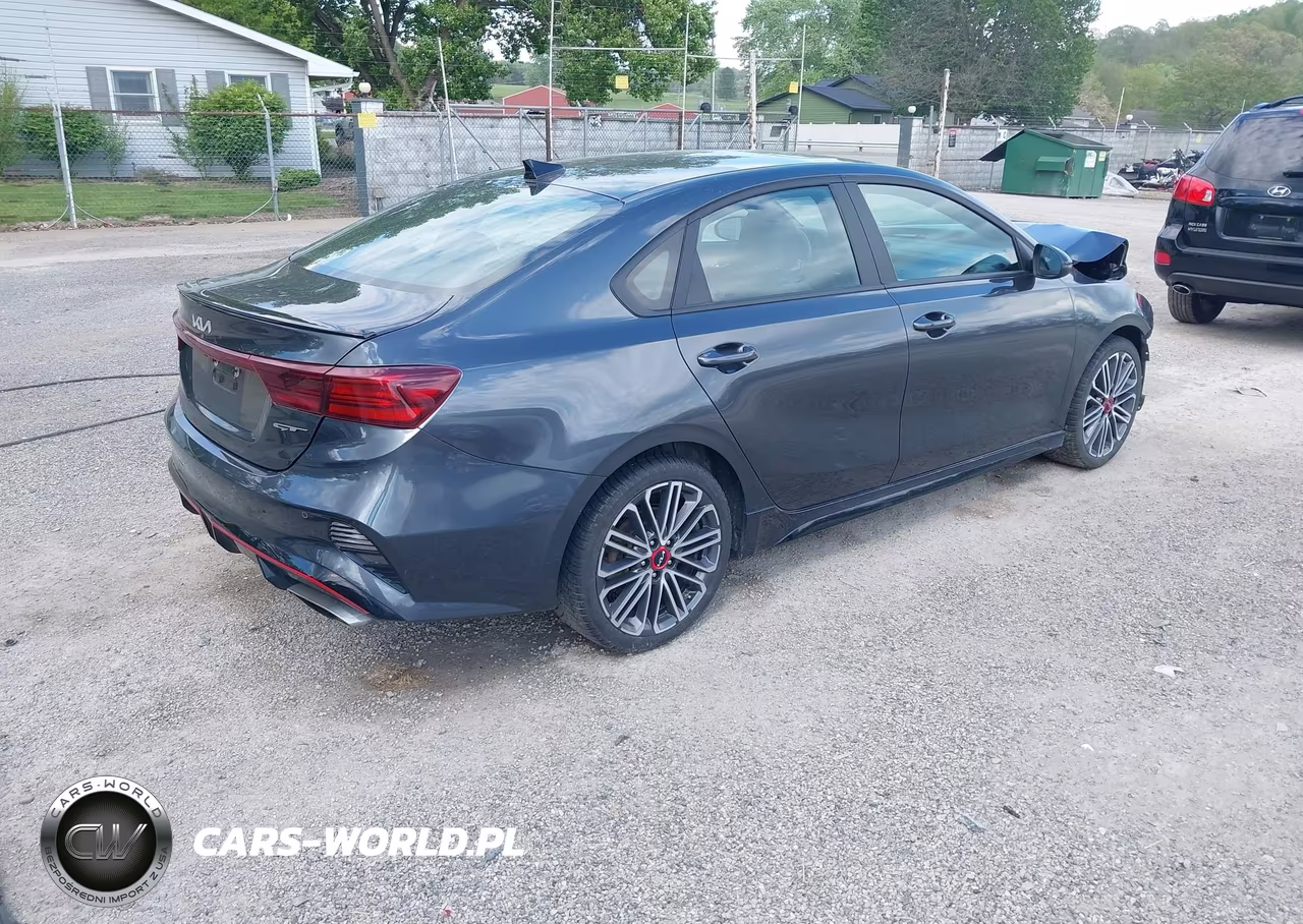 2022 Kia Forte Gt VIN:3KPF44ACXNE499449 - 4