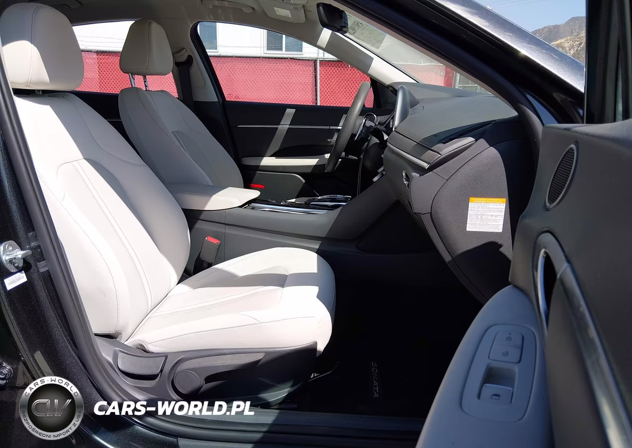 2021 Hyundai Sonata Blue VIN:KMHL24JJ2MA030666 - 5