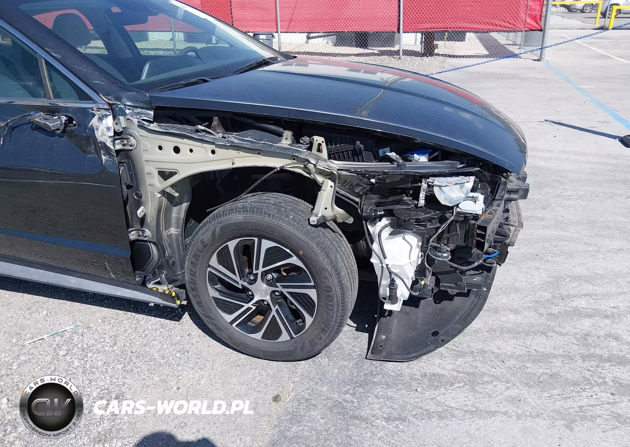 2021 Hyundai Sonata Blue VIN:KMHL24JJ2MA030666 - 6