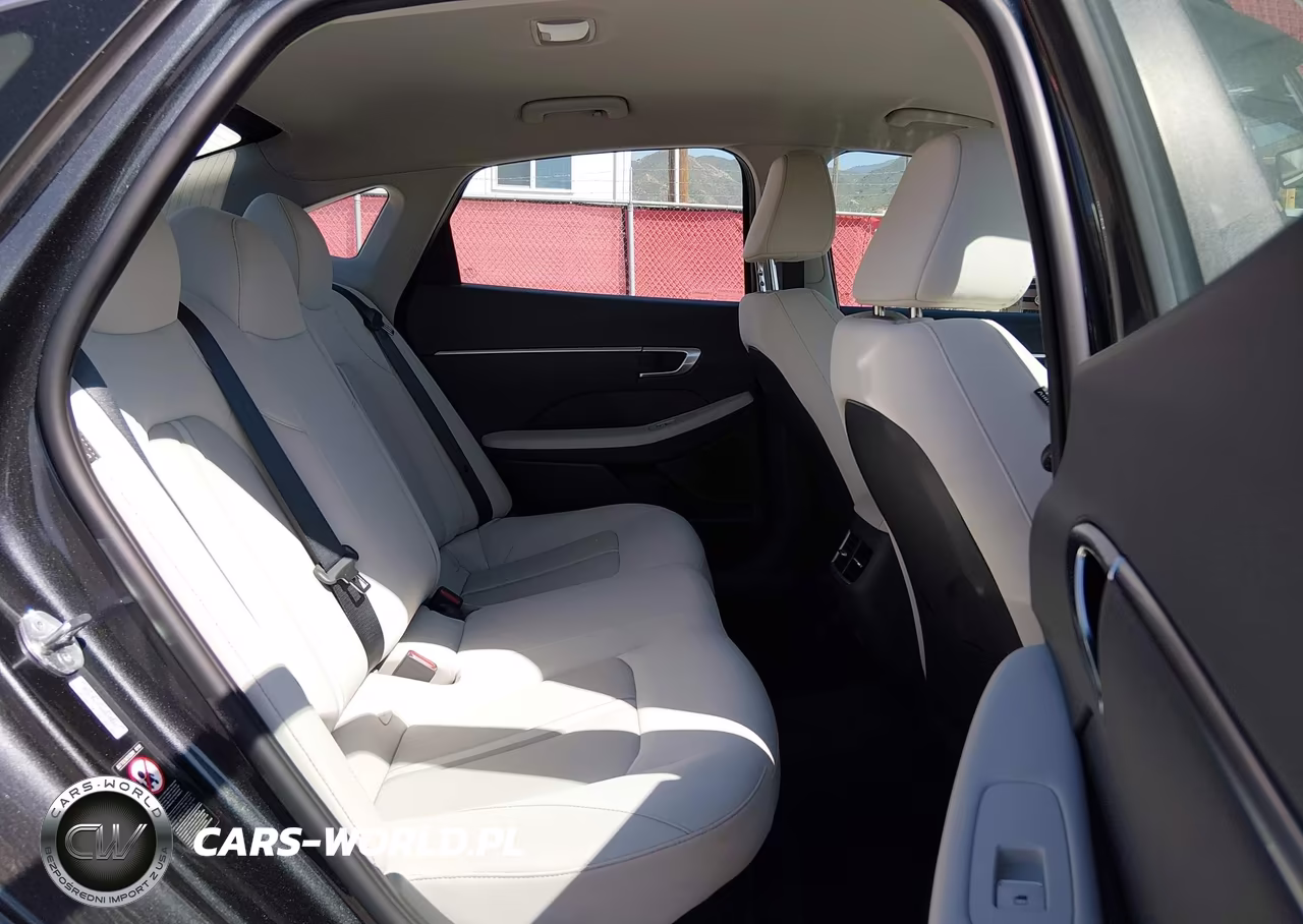 2021 Hyundai Sonata Blue VIN:KMHL24JJ2MA030666 - 8