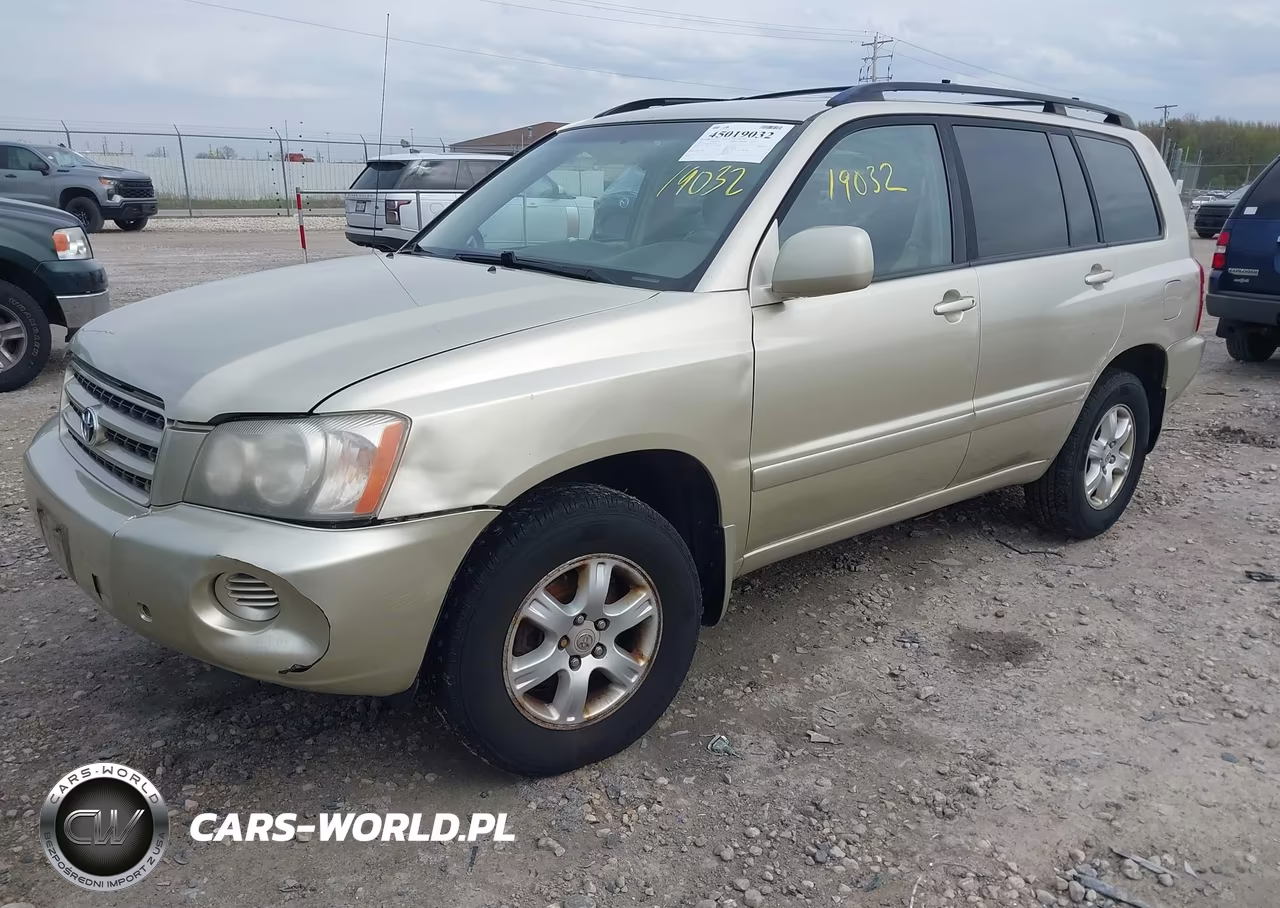 2003 Toyota Highlander V6 VIN:JTEHF21A730113416 - 2